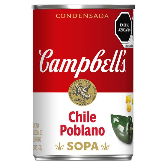 Campbell's crema condensada de chile poblano (420 g)