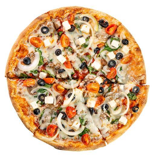 Pizza Veggy Greek Style