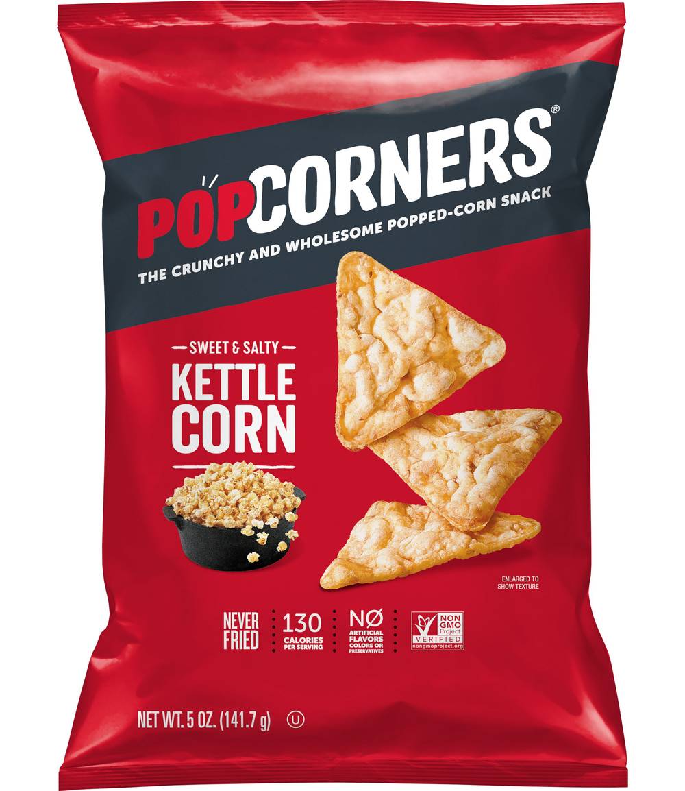 PopCorners Popped Corn Chips, Sweet-Salty-Kettle Corn (5 oz)