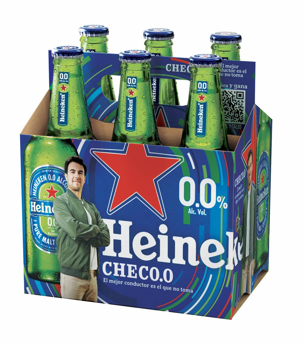 Heineken · Cerveza sin alcohol (6 x 250 ml)