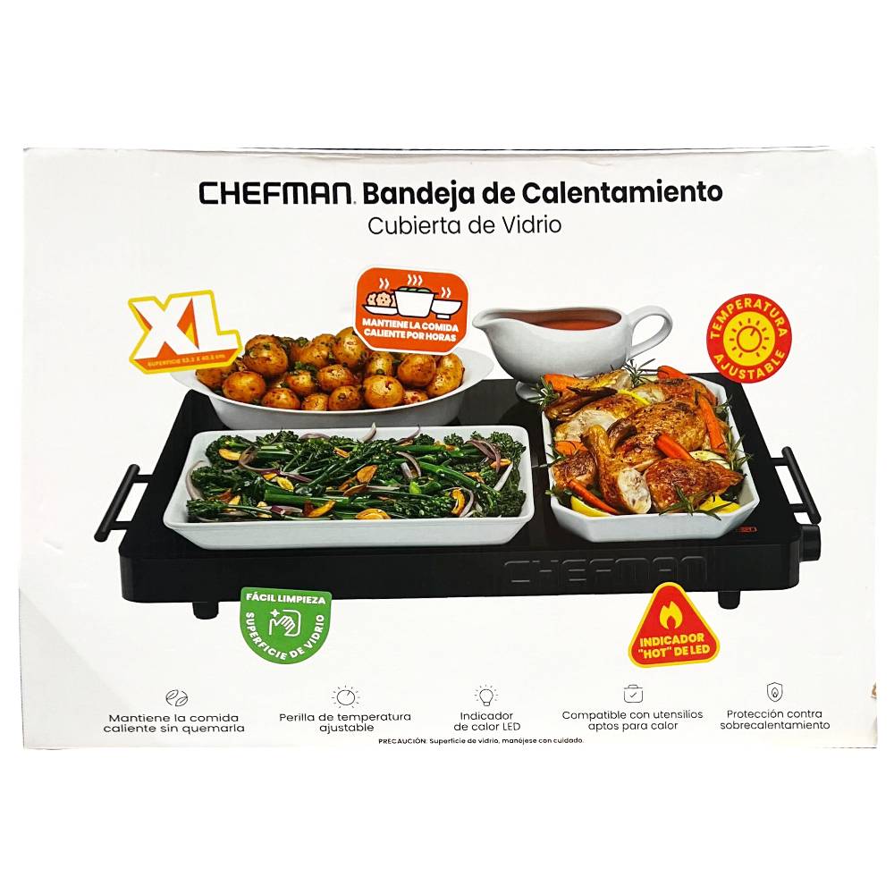 Chefman · Bandeja de calentamiento