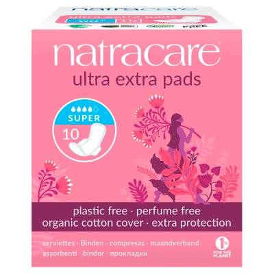 Natracare Super Ultra Extra Pads (10 ct)