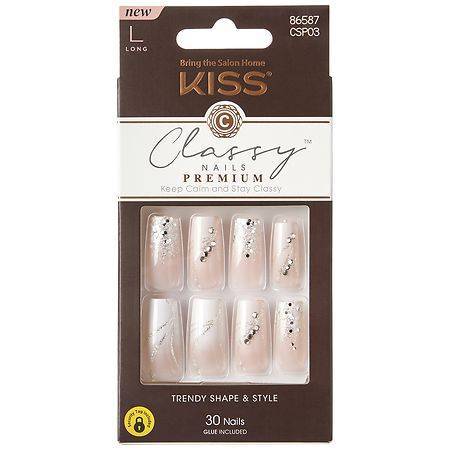 Kiss Classy Premium Long Length Fake Nails