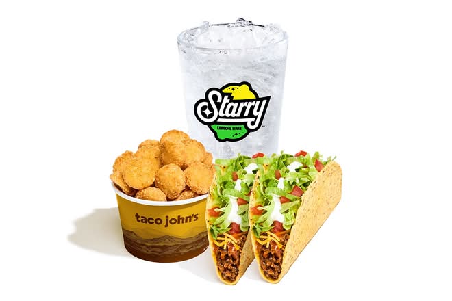 Two Super Crispy Tacos Combo