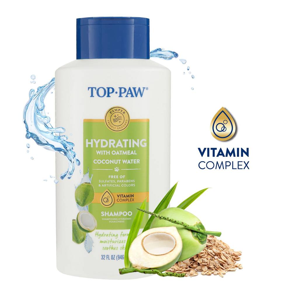 Top Paw Hydrating With Oatmeal Dog Shampoo (32 fl oz)