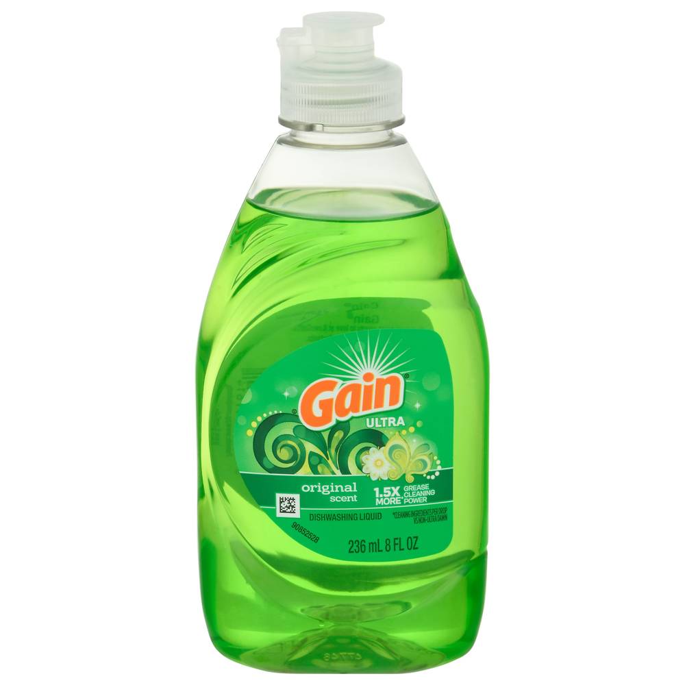 Gain Ultra Dishwashing Liquid Original Scent (8 fl oz)