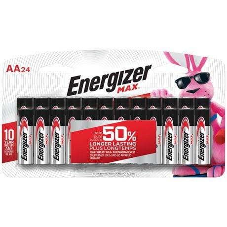 Energizer Max Aa Alkaline Batteries (24 ct)
