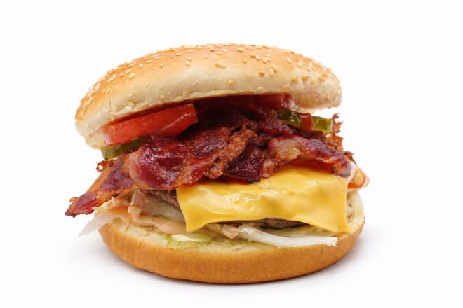 Beef Bacon Cheese Burger