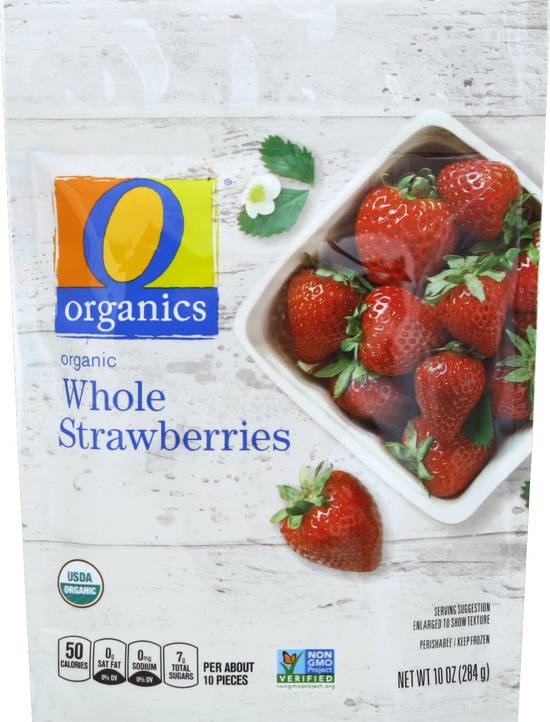 O Organics Whole Strawberries (10 oz)