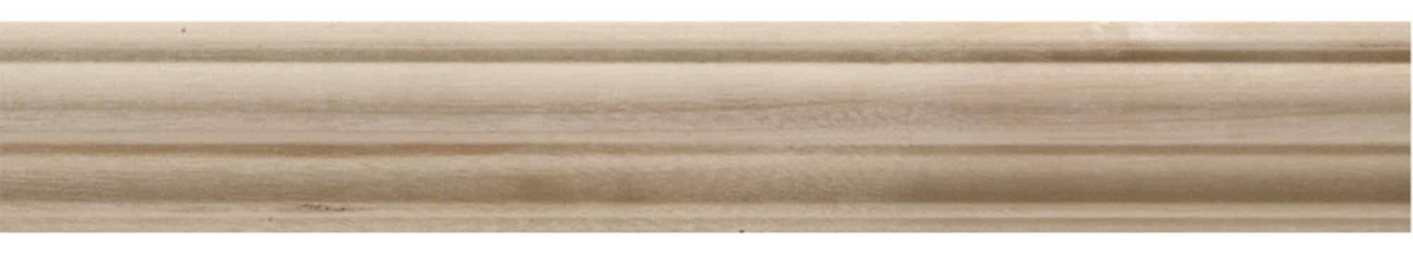 1-1/16-in x 8-in Unfinished White hardwood 1207 Panel Picture Frame Moulding | 10039-8WHW