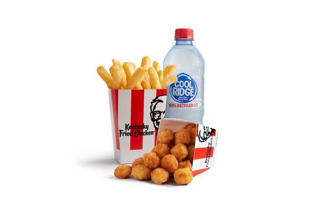 Kids Meal with Snack Popcorn Chicken