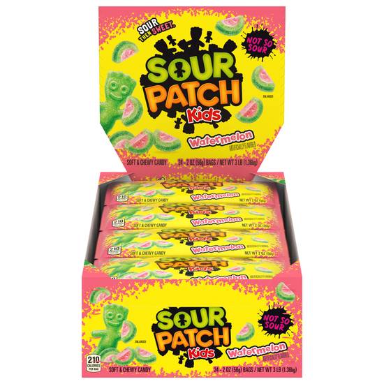 Sour Patch Kids Watermelon Soft and Chewy Candy (24 ct)