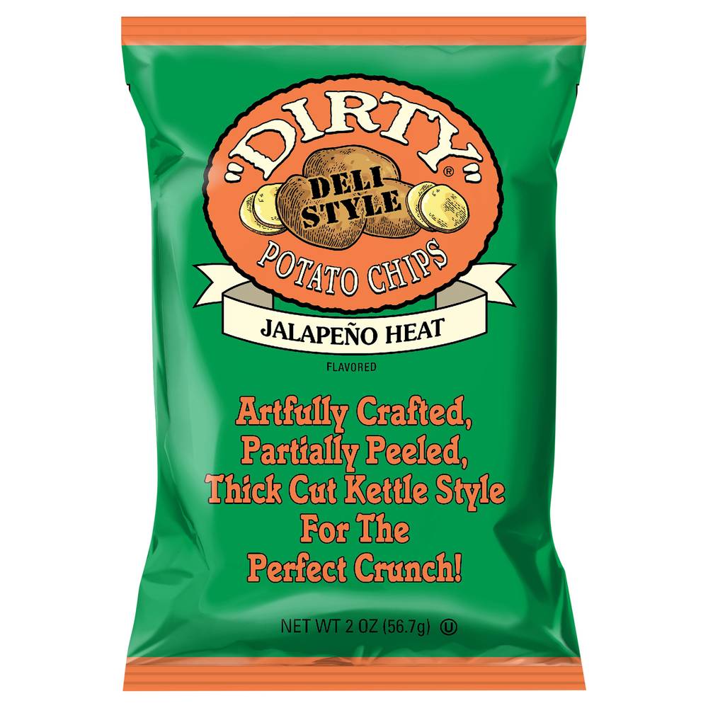 Dirty Jalapeno Heat Potato Chips (2 oz)