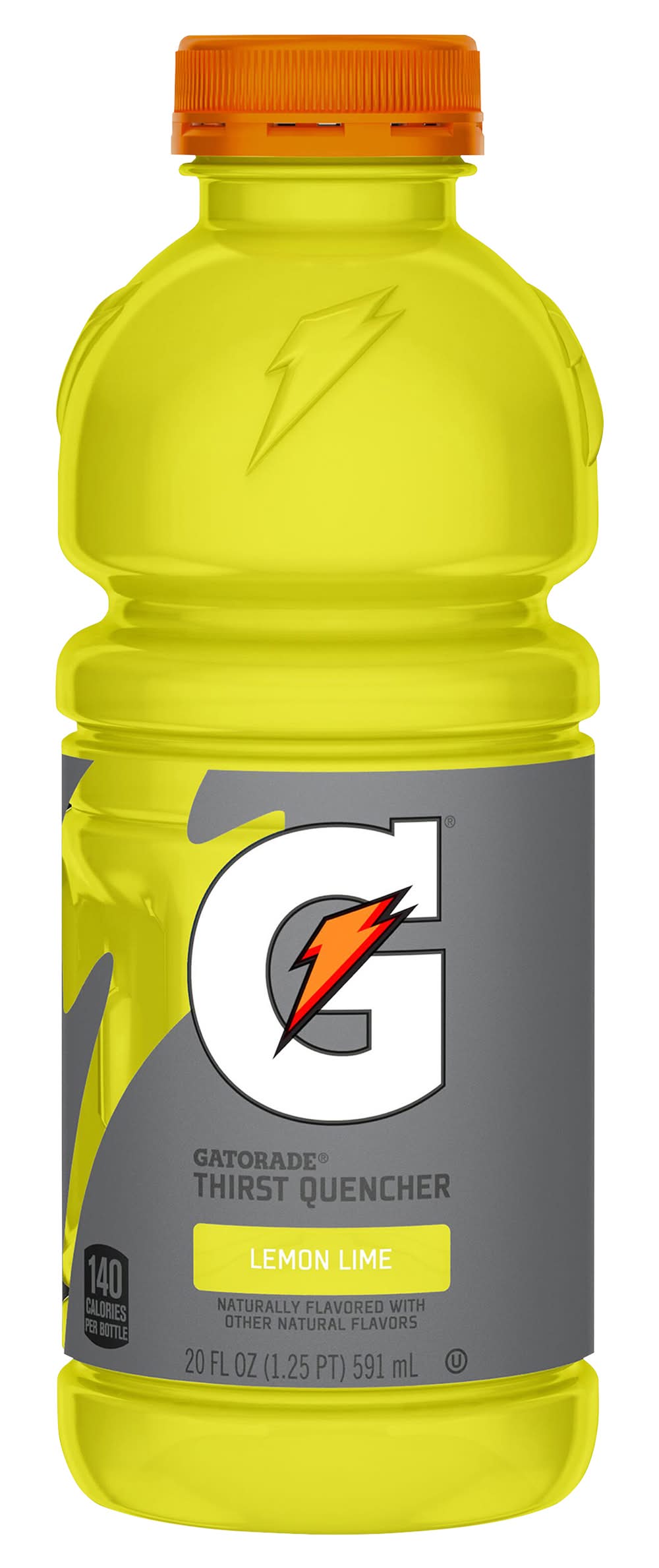 Gatorade Thirst Quencher Electrolyte Enhanced Sports Drink, Lemon Lime (20 fl oz)