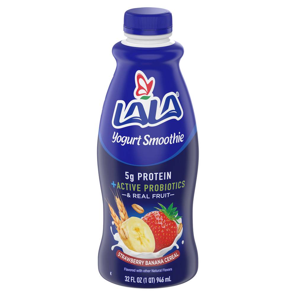 Lala Strawberry Banana Drinkable Yogurt Smoothie With Probiotics (2.09 lbs)