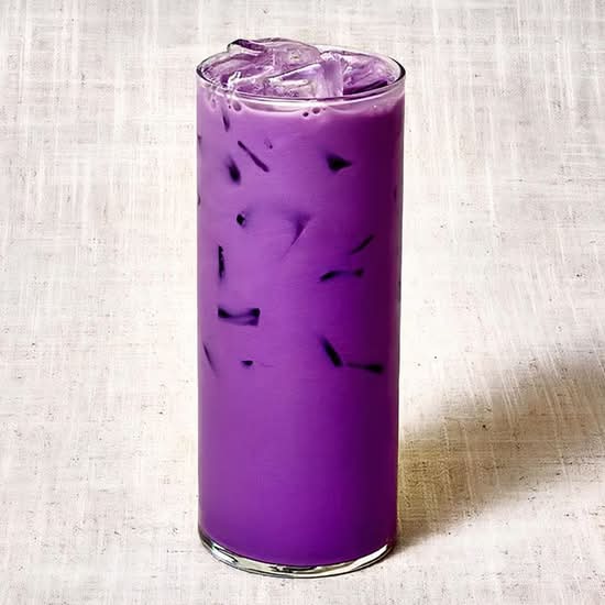 Iced Ube Latte