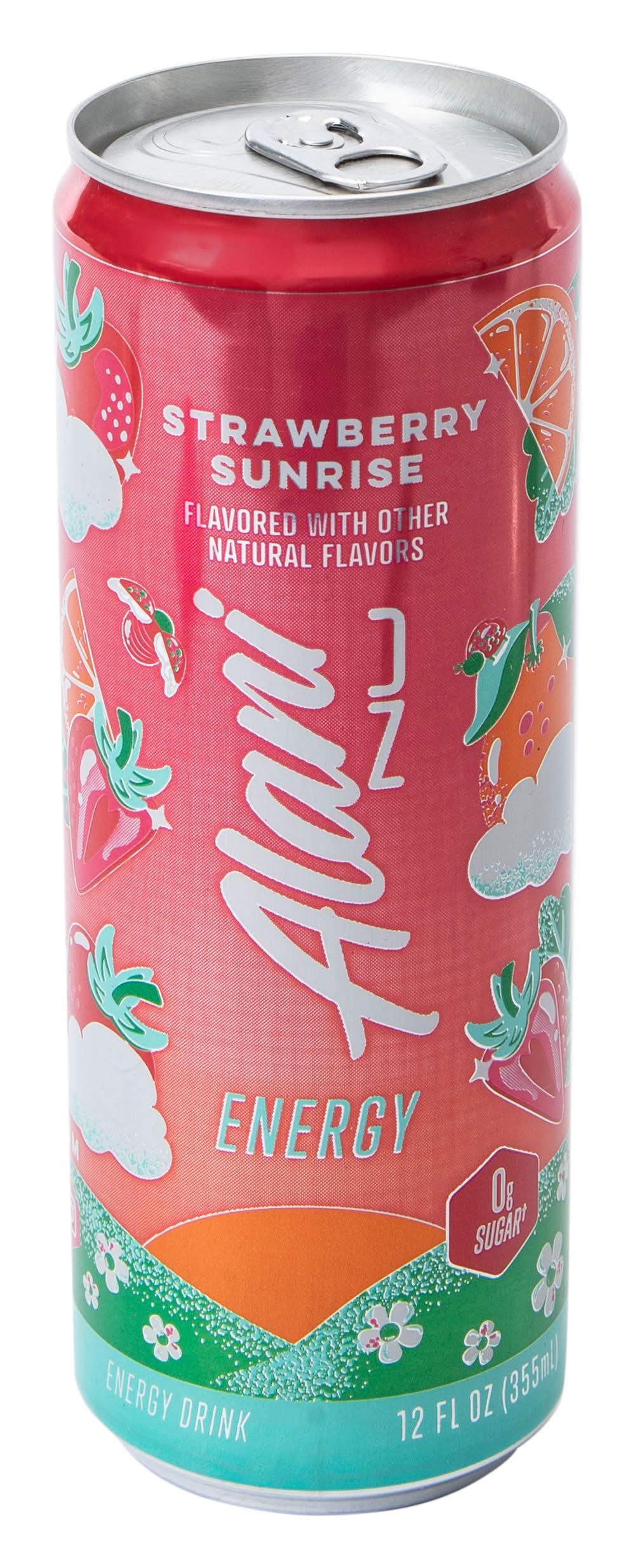 Alani Nu Strawberry Sunrise Energy Drink 12oz