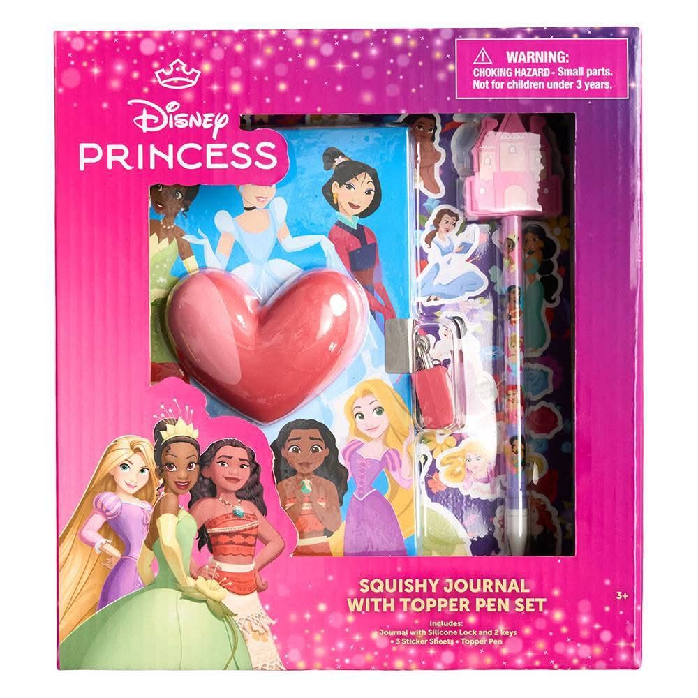 Princess Squishy Journal with Topper Pen Set