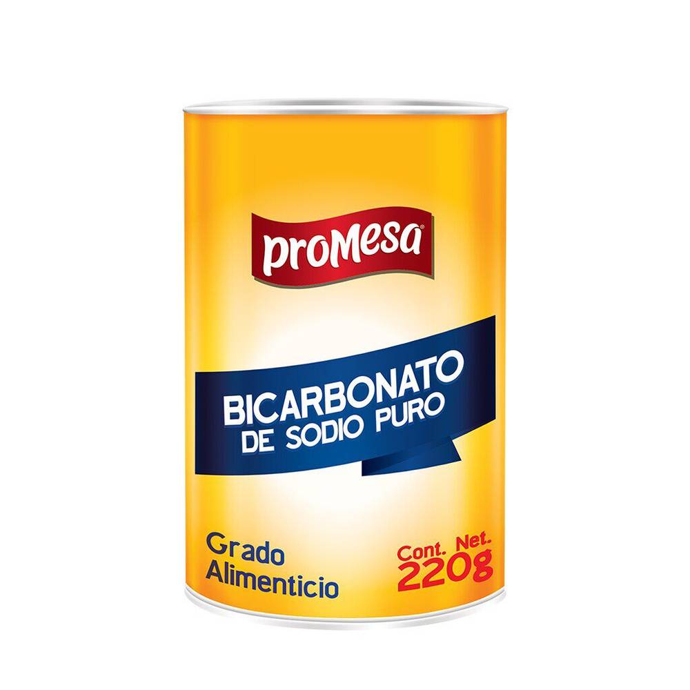 Promesa bicarbonato de sodio puro (220 g)