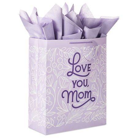 Hallmark Mother's Day Gift Bag With Tissue Paper (Potted Plants) Medium - 1.0 ea