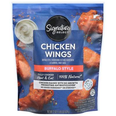 Signature Select Chicken Wings Cooked Buffalo Style (22 oz)