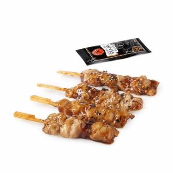 Brochetas de pollo Yakitori 4 piezas