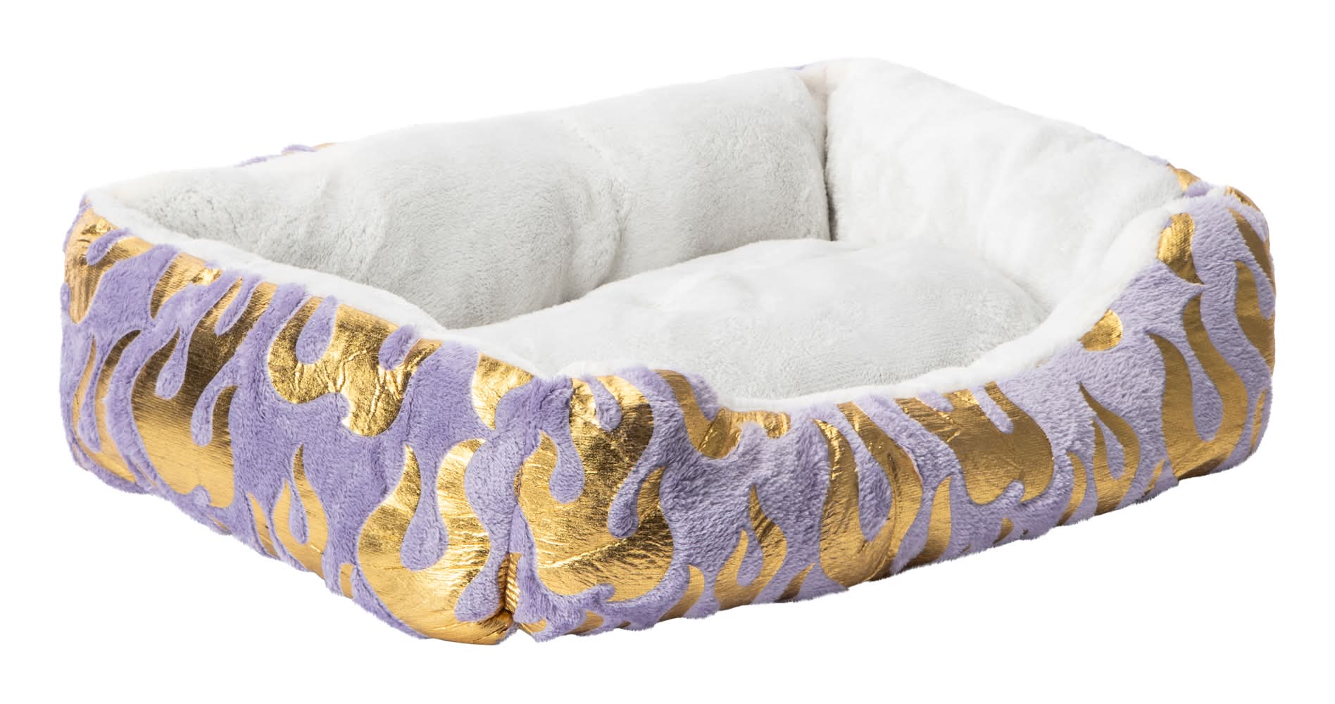 Pet Bed Purple Flame