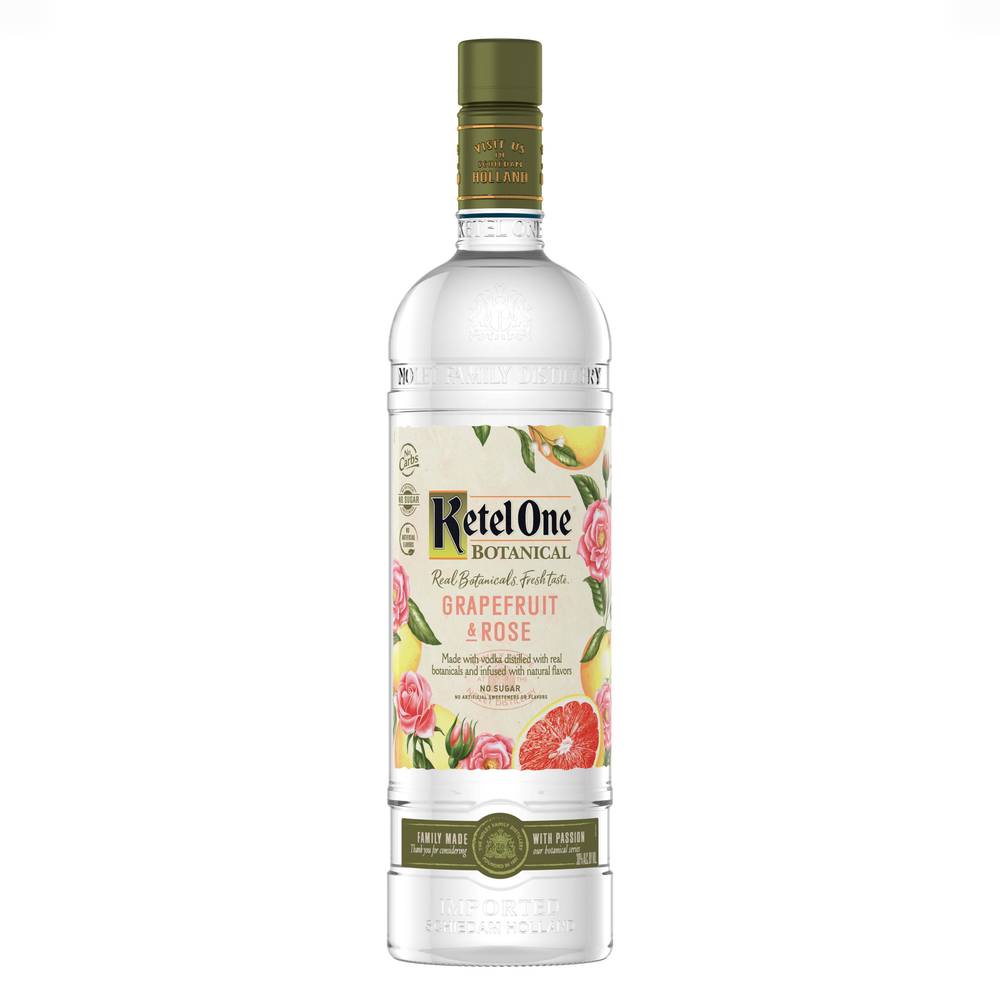 Ketel One Botanical Grapefruit and Rose Vodka (1 L)
