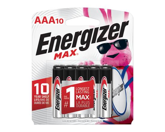 Energizer · MAX AAA10 (10 unités) - MAX AAA-10 (10 units)