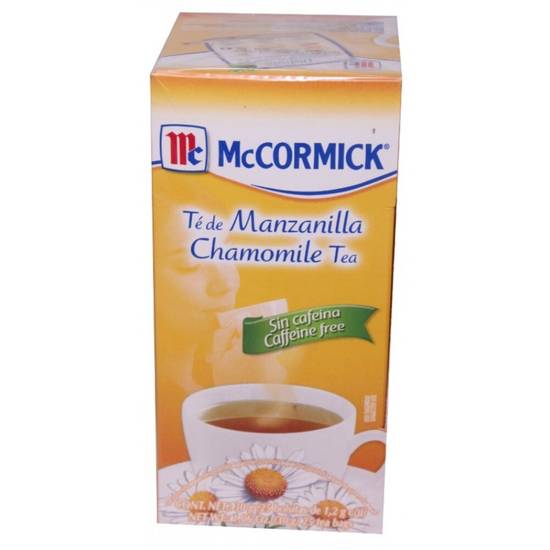 TE MANZANILLA MC.CORMICK 25 PZA