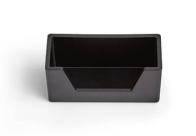 Tru Red Compartment Business Card Holder (black)