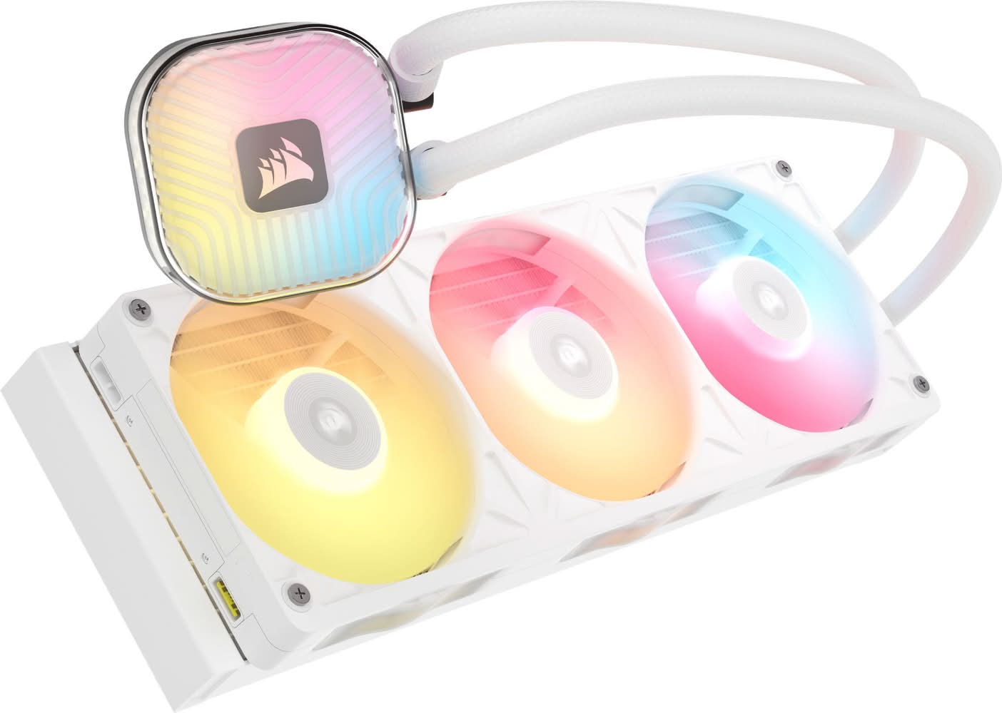 CORSAIR - iCUE LINK TITAN II 360 RX RGB Liquid CPU Cooler - White