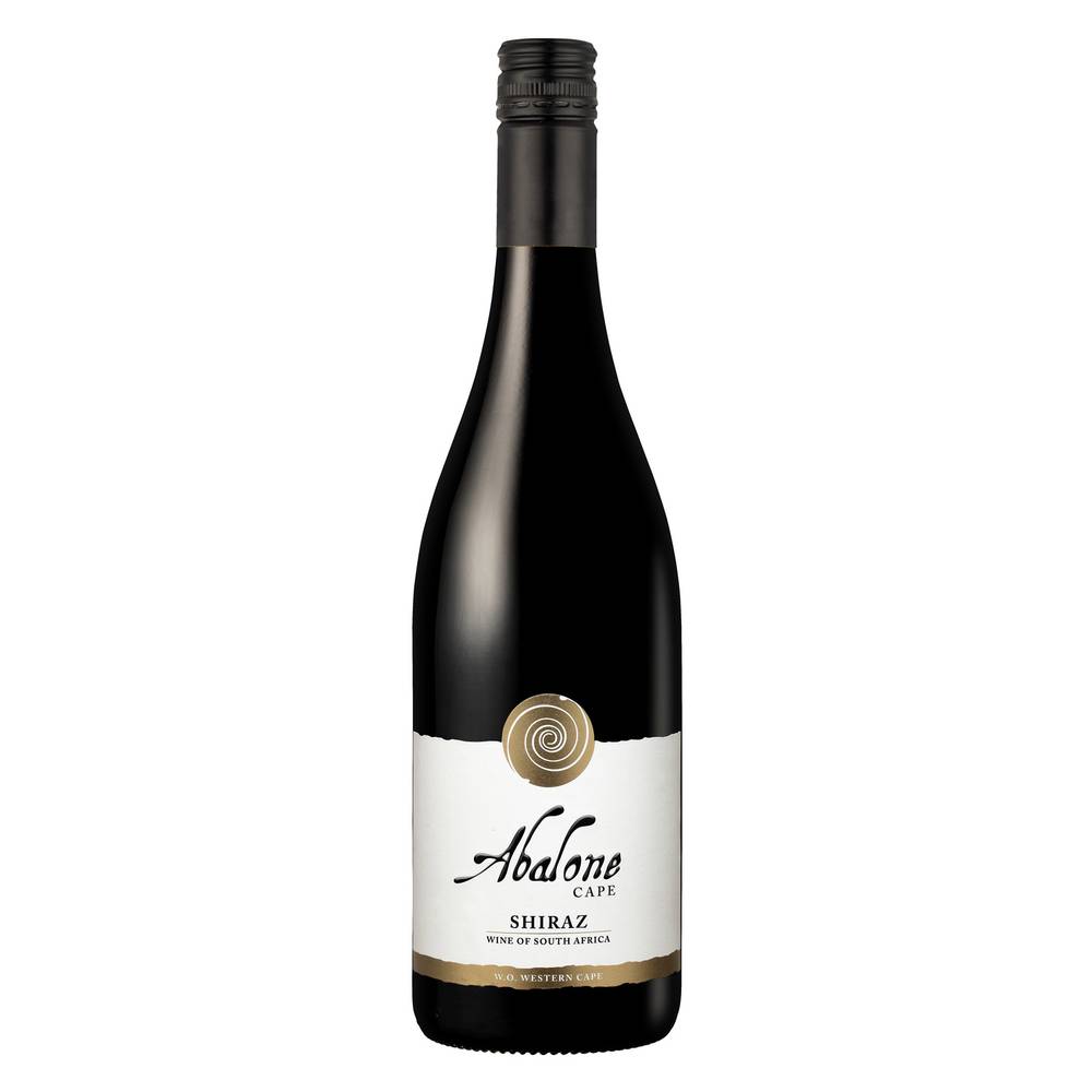 Vin Rouge Shiraz Afrique de Sud ABALONE - la bouteille de 75cl