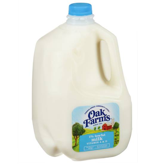 Oak Farms 1% Low Fat Milk (1 gal)
