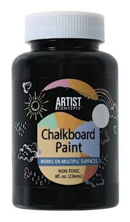 Artist Concepts™ Chalkboard Paint 8oz