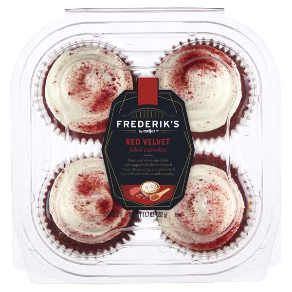 Frederik's by Meijer Red Velvet Filled Cupcakes (11.7 oz)