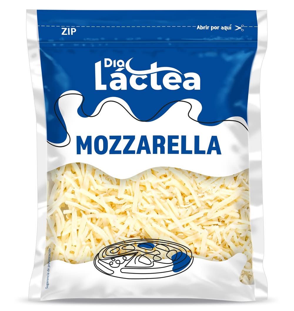 Queso Mozzarella Rallado Dia Láctea Bolsa 200 G
