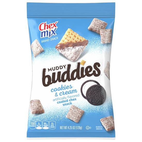 Chex Mix Muddy Buddies Snack Mix (cookies-cream)