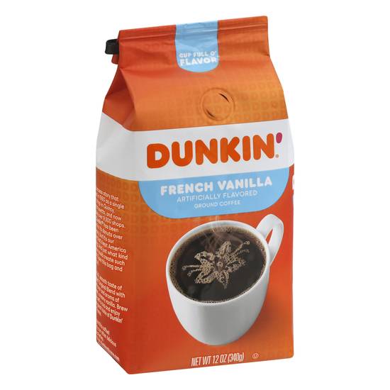 Dunkin' French Vanilla Ground Coffee (12 oz)