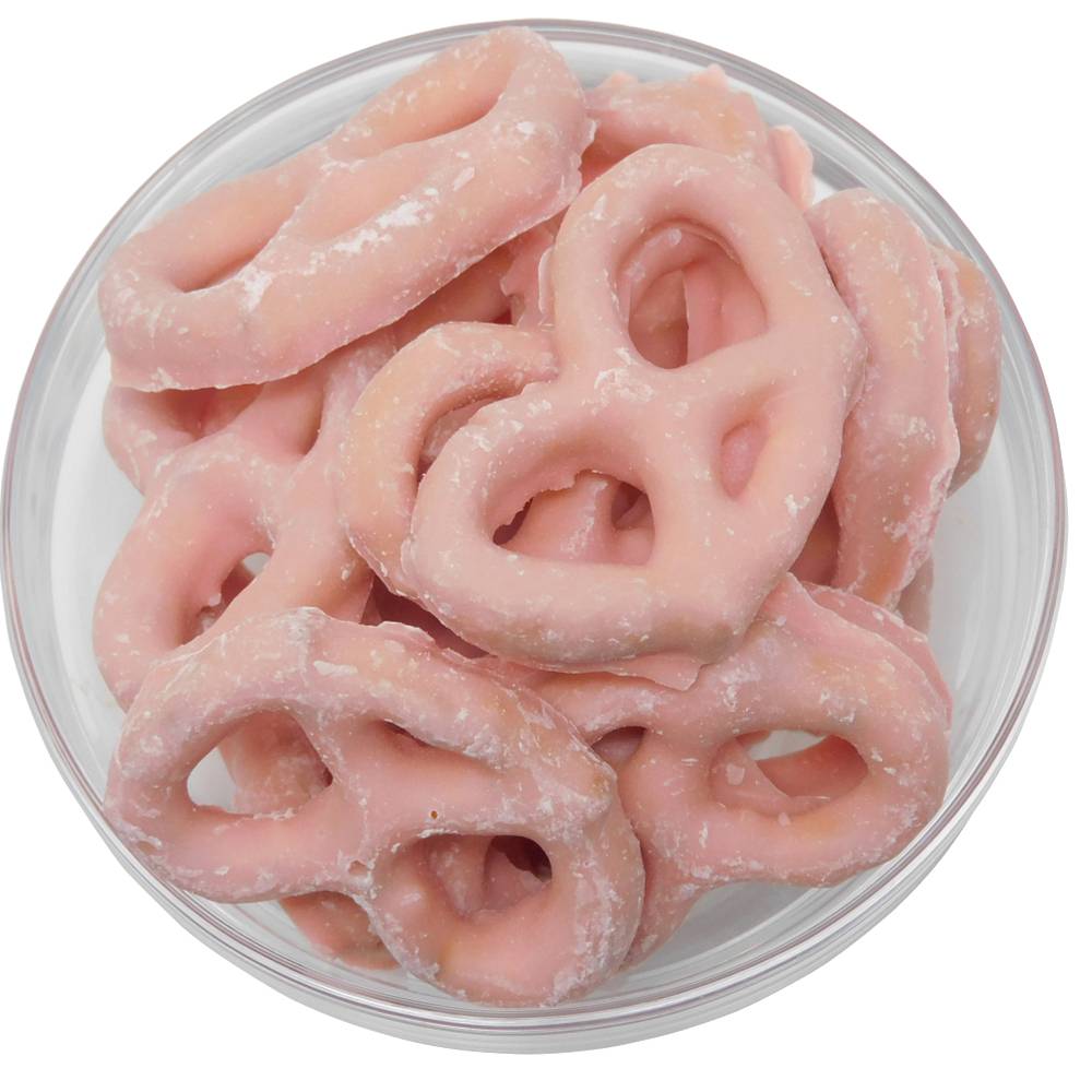 Strawberry Yogurt Pretzels