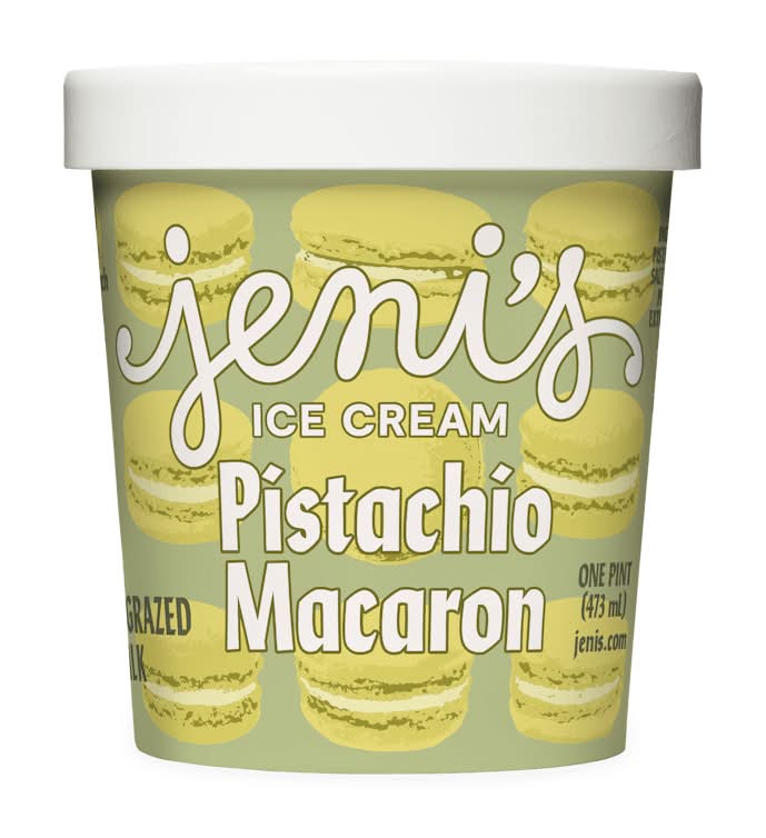Pistachio Macaron Ice Cream Pint