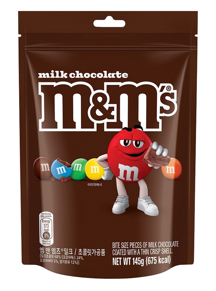 MMS牛奶糖衣巧克力145g立袋裝 <145g克 x 1 x 1Bag包>