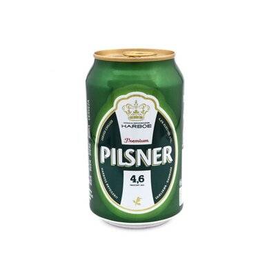 Harboe Pilsener Cerveza Lata 330 Ml