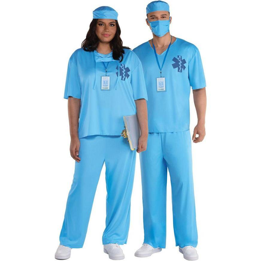 Adult ER Doctor Costume - Size - Standard