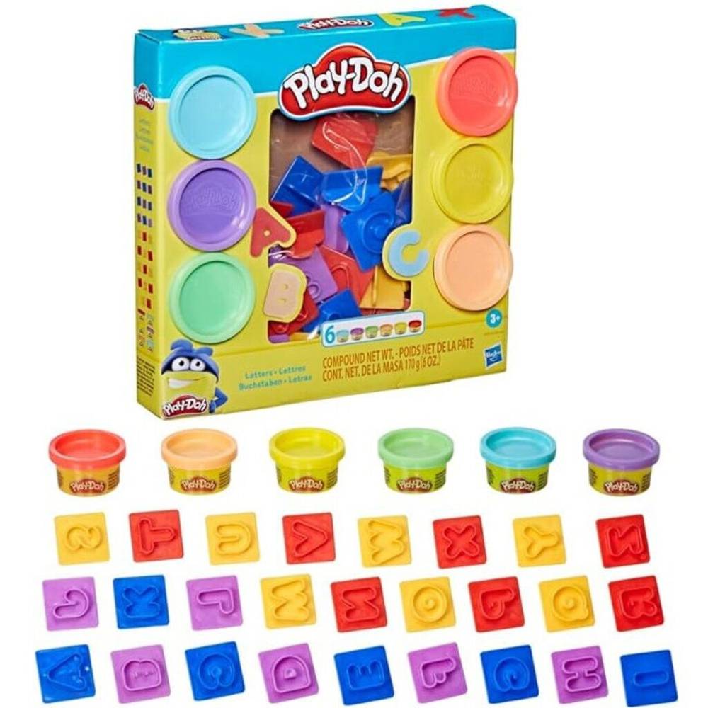 Play-doh letras (1 pieza)