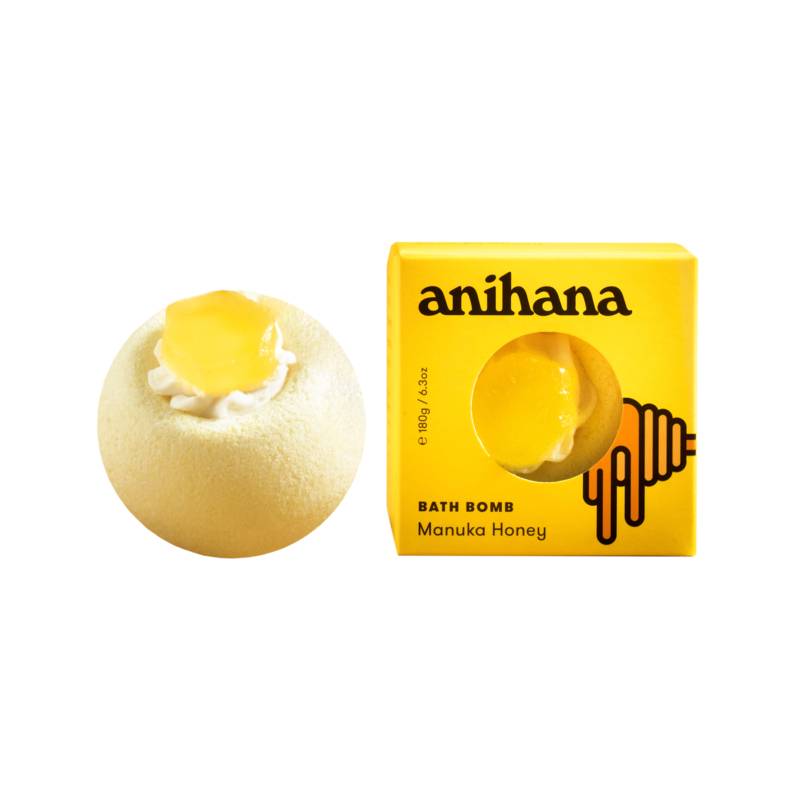 anihana Bath Bomb Manuka Honey 180g