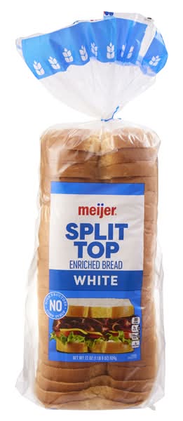 Meijer Split Top White Bread (1.25 lbs)
