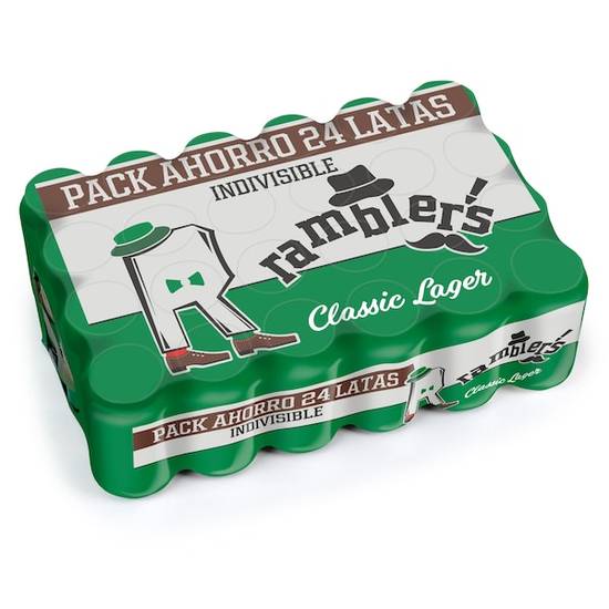 Cerveza Lager  Ramblers de Dia Lata (24x33 cl)