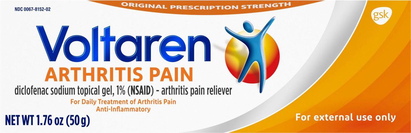 Voltaren Arthritis Pain Gel Powerful Topical Arthritis Pain Relief