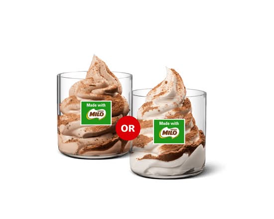 McFlurry made with MILO®